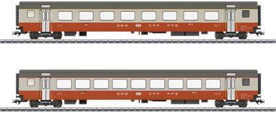 Märklin 42191 Märklin 42191 H0 2er-Set Personenwagen Swiss Express der SBB