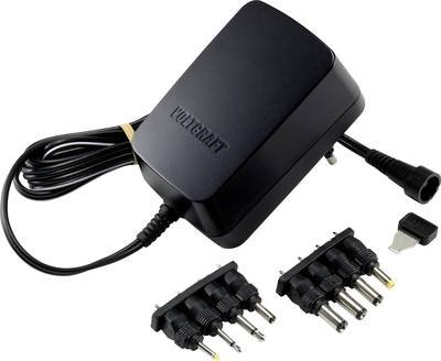 VOLTCRAFT VC-11258710 Steckernetzteil, einstellbar 3 V/DC, 4.5 V/DC, 5 V/DC, 6 V/DC, 7.5 V/DC, 9 V/DC, 12 V/DC 2.25 A 27