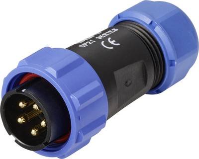 Weipu SP2110 / P 5 II Rundstecker Stecker, gerade Gesamtpolzahl: 5 Serie (Rundsteckverbinder): SP21 1 St.