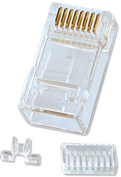 LINDY RJ45 Netzwerk Adapter Transparent