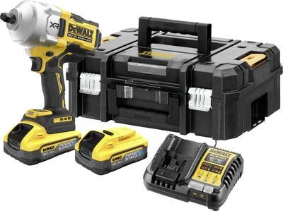DEWALT DCF961H2T-QW DCF961H2T-QW Akku-Schlagschrauber 135 U/min, 1.220 U/min, 1.626 U/min, 1.496 U/min 18 V 5.0 Ah Li-Io