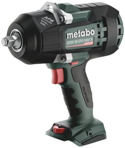 Metabo SSW 18 LTX 1450 BL 602401850 Akku-Schlagschrauber 1450 Nm 18 V Anzahl mitgelieferte Akkus 0 bürstenlos, ohne Akku