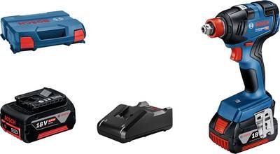 Bosch Professional GDX 18V-200 06019J2206 Akku-Drehschlagschrauber 200 Nm 18 V Anzahl mitgelieferte Akkus 2 4.0 Ah Li-Io