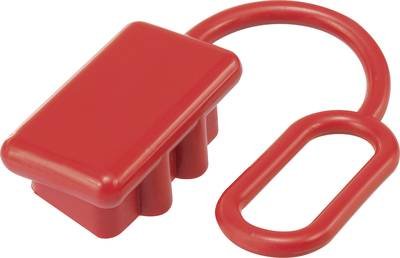 TRU COMPONENTS Staubschutzkappe für 50 A Hochstrom-Batteriesteckverbinder Rot Inhalt: 1 St.