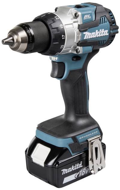 Makita DHP489RTJ 2-Gang-Akku-Schlagbohrschrauber 620 W bürstenlos, inkl. 2. Akku, inkl. Ladegerät