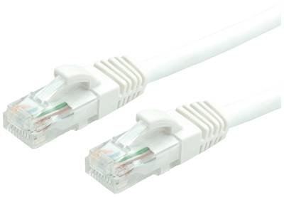VALUE Patchkabel Cat.6A (Class EA) UTP, weiß, 20 m