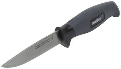 Outdoormesser mit glatter Klinge und Köcher
