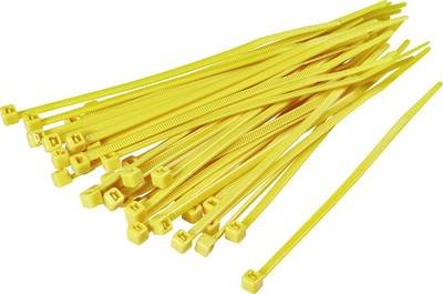 TRU COMPONENTS 1593703 TC-CV250203 Kabelbinder 250 mm 4.80 mm Gelb 100 St.