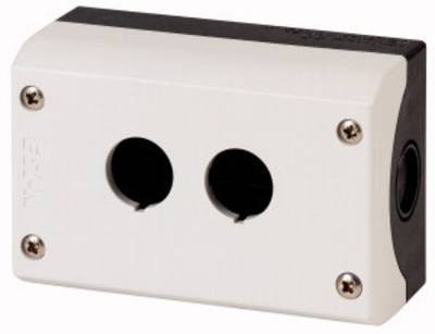 Eaton M22-I2 216537 Aufbaugehäuse 2 Einbaustellen, für Bodenbefestigung (Ø x H) 22 mm x 80 mm Anthrazit 1 St.