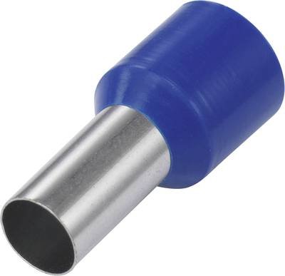 TRU COMPONENTS 1091270 Aderendhülse 16 mm² Teilisoliert Blau 100 St.