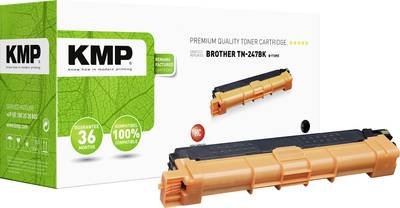 KMP Tonerkassette ersetzt Brother TN-247BK, TN247BK Kompatibel Schwarz 3000 Seiten B-T109X