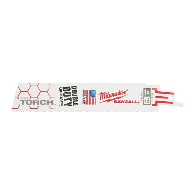 Milwaukee Säbelsägeblatt 150 mm für Metall, Pack = 5 Stück