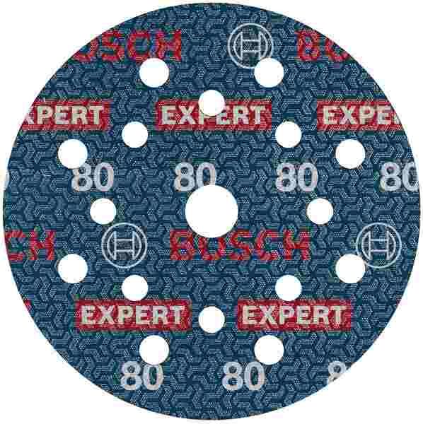 Bosch EXPERT O780 Folienschleifscheibe, 125 mm, K80