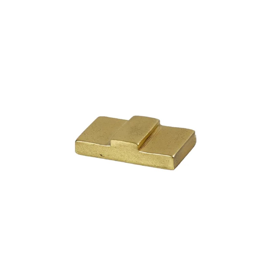 Bouton de meuble Daryl Laiton massif - La Quincaillerie