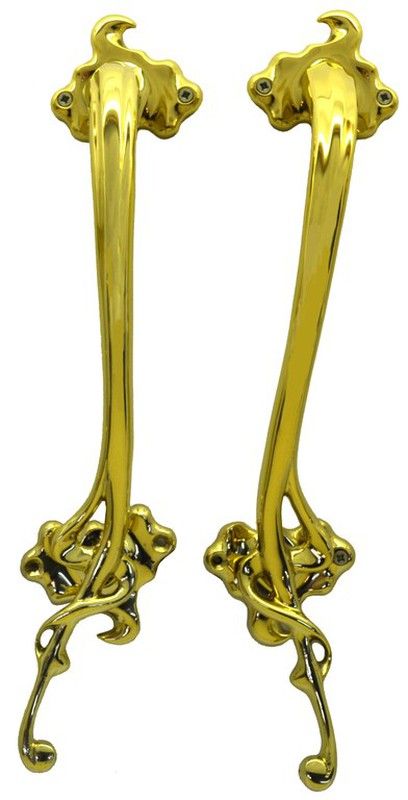 Tirador modernista trébol MA0056