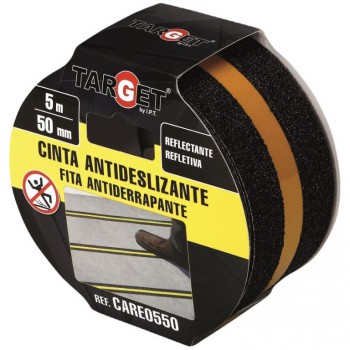 Cinta adhesiva antideslizante con banda reflectante - Rationalstock.es