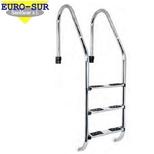 ESCALERA 2-P STANDAR INOX.