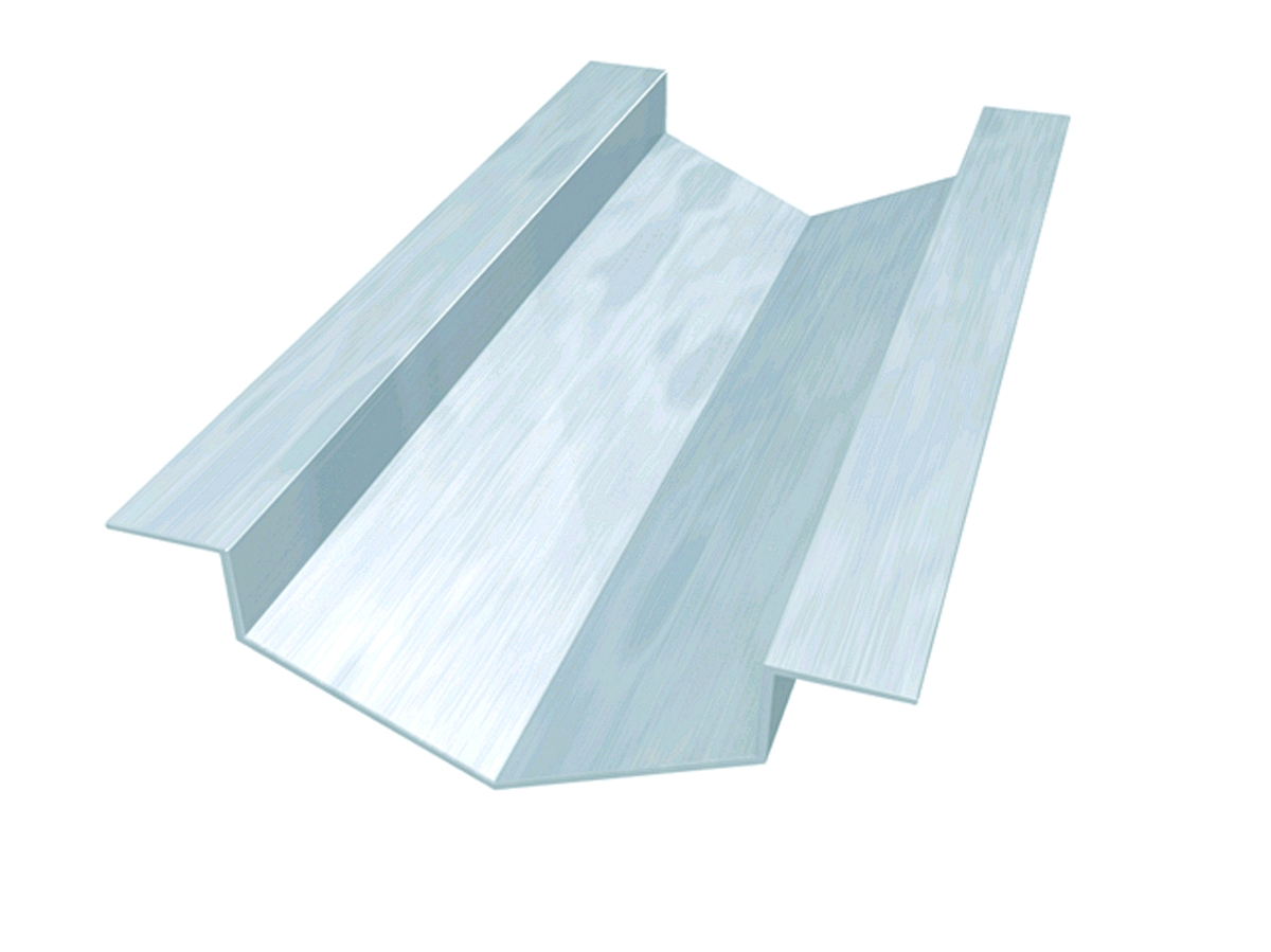 Noue Auto-Porteuse Alu Zinc Largeur 360 Longueur 2.00 ml