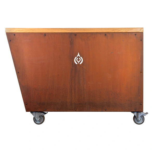 Ablagetisch FLARE Sideblock "corten"