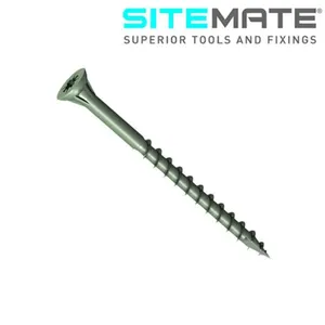 M4.5 x 50mm Sitemate Green Decking Screws (Box 200)