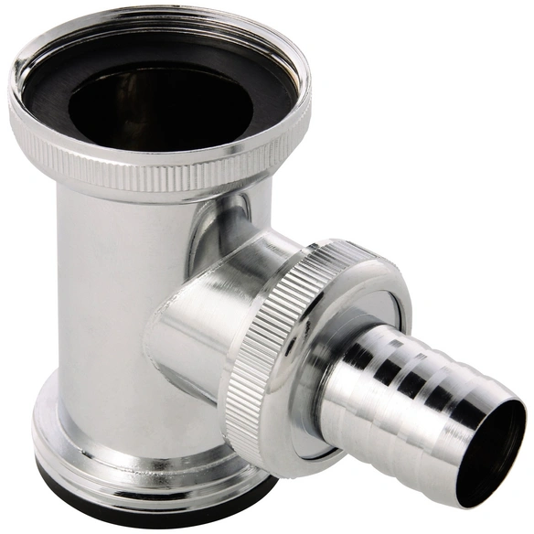 Abflusszwischenstück, Metall, Typ: 1 1/4" IG x AG
