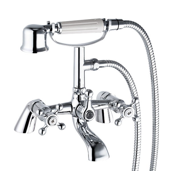 Victorian Bath Shower Mixer inc. Shower Kit