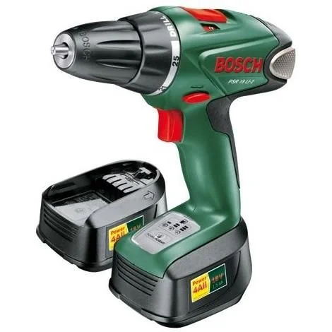 Taladro /atornillador psr 18 li-2 + 2bat litio bosch