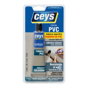 Adhesivo tuberias pvc blister 70ml ceys
