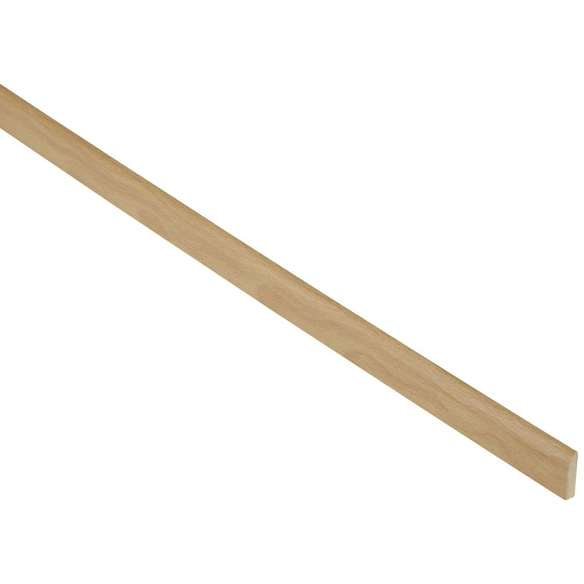 Abdeckleiste, Buche braun, MDF, LxHxT: 240 x 2,4 x 0,5 cm