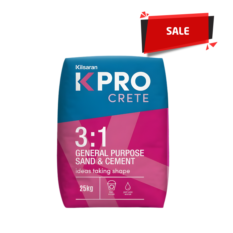 Kilsaran 3 In 1 Sand & Cement 25kg Bag