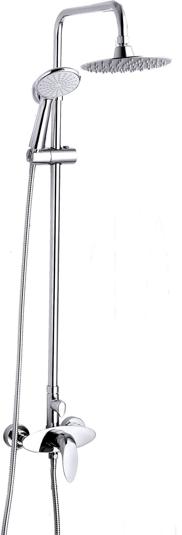 Alaska Exposed Manual Shower Valve with Riser Rail