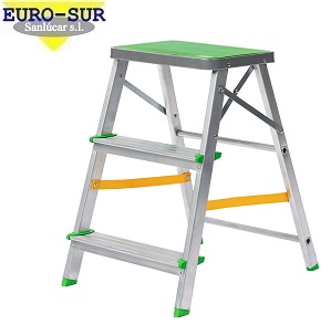 TABURETE ALUMINIO 3 PELDAÑOS PROFER HOME - PH1013