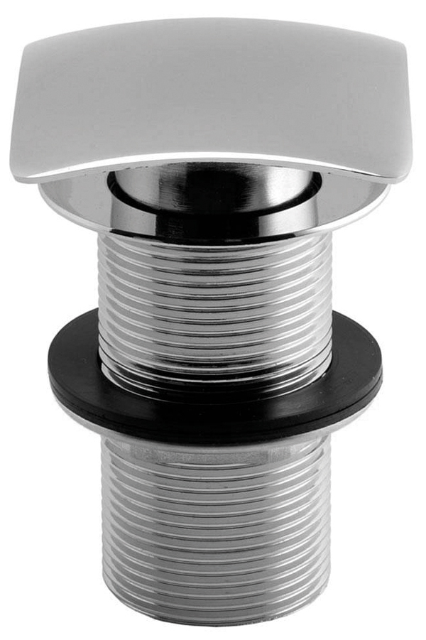 QX Square Click-Clack Basin Waste - Chrome