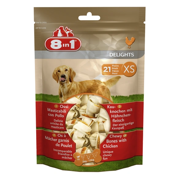 Hunde-Kauknochen »Delights«, 268 g, Huhn