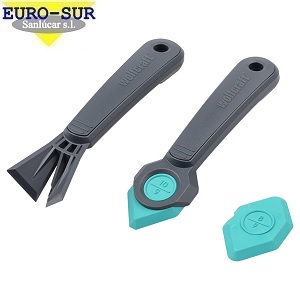 JUEGO RASCADOR DE JUNTAS 4 PIEZAS WOLFCRAFT - 4334000