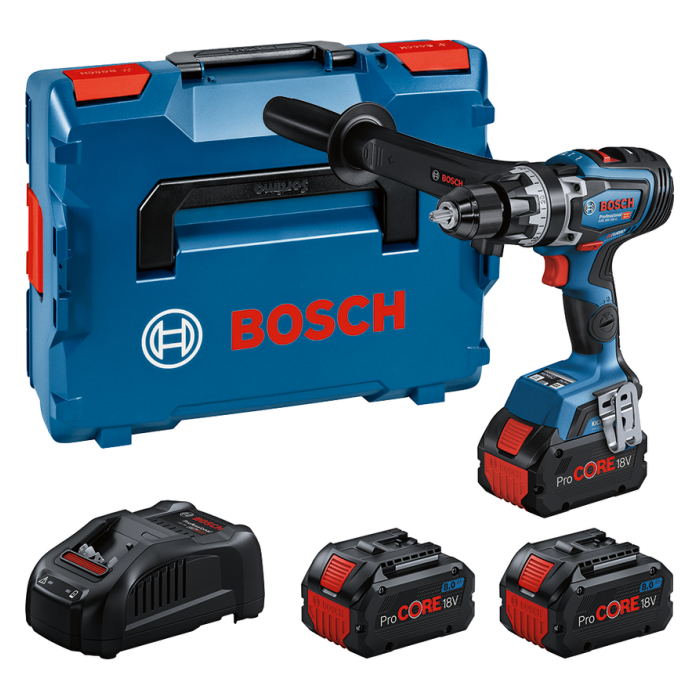 Bosch Combi Drill GSB 18V-150 C 3x8Ah