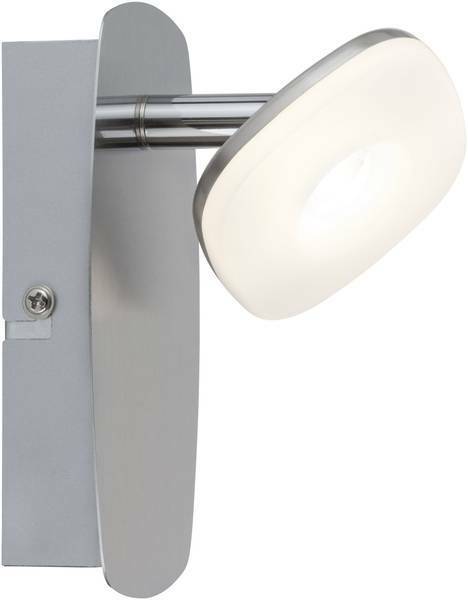 Faretto LED da parete 3.2 W Bianco caldo Paulmann Squarelense 66650 Nickel | Utensili & Ricambi