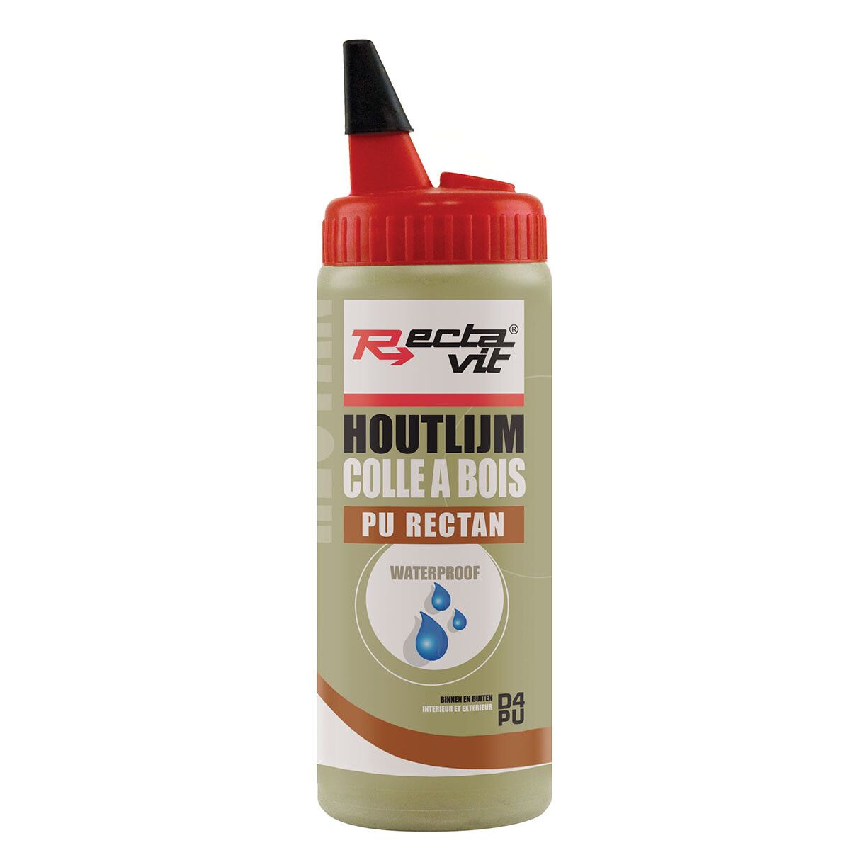 Houtlijm 'PU Rectan' - D4 - 750 gr (Transparant)