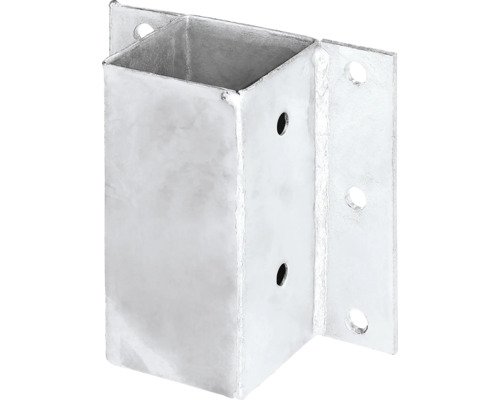 Pfostenträger zum Anschrauben 71 x 71 x 150 mm feuerverzinkt 1 Stück