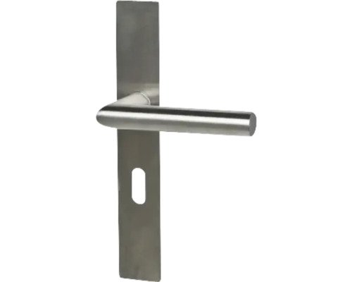 Langschild Garnitur Martina BB 78mm Edelstahl
