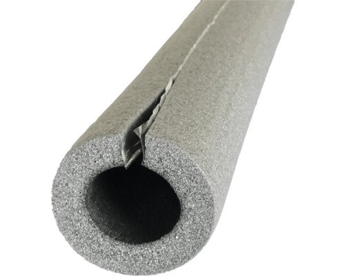 Rohrisolierung Dämmschale Ø 60 mm, Stärke 20 mm grau