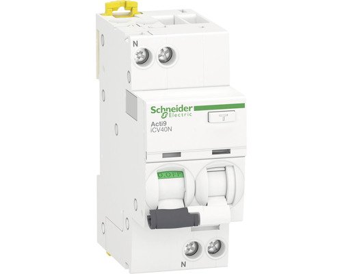 Fehlerstrom-Leitungsschutzschalter FILS Schneider Electric 1P+N Charakteristik C 13A 30mA 6kA Typ A