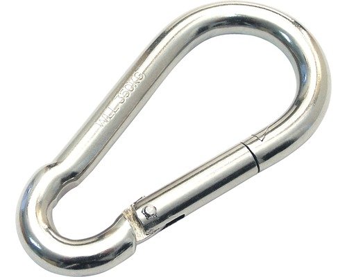 Pösamo Feuerwehr-Karabiner 80 x 8 A4 Edelstahl 1 Stück
