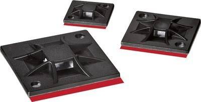 HellermannTyton QM20APT-A Befestigungssockel selbstklebend 151-02971 Weiß 100 St.