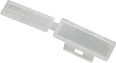 TRU COMPONENTS TC-MC1203 Kabelmarkierer Montage-Art: Kabelbinder Beschriftungsfläche: 32 x 11 mm Natur 1 St.