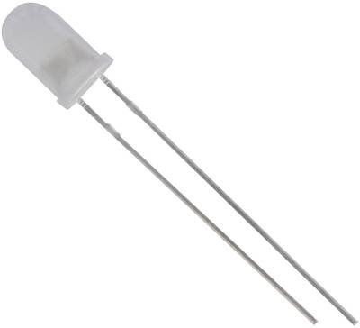 TRU COMPONENTS 1573751 LED bedrahtet Weiß Rund 5 mm 1800 mcd 50 ° 20 mA 3.1 V