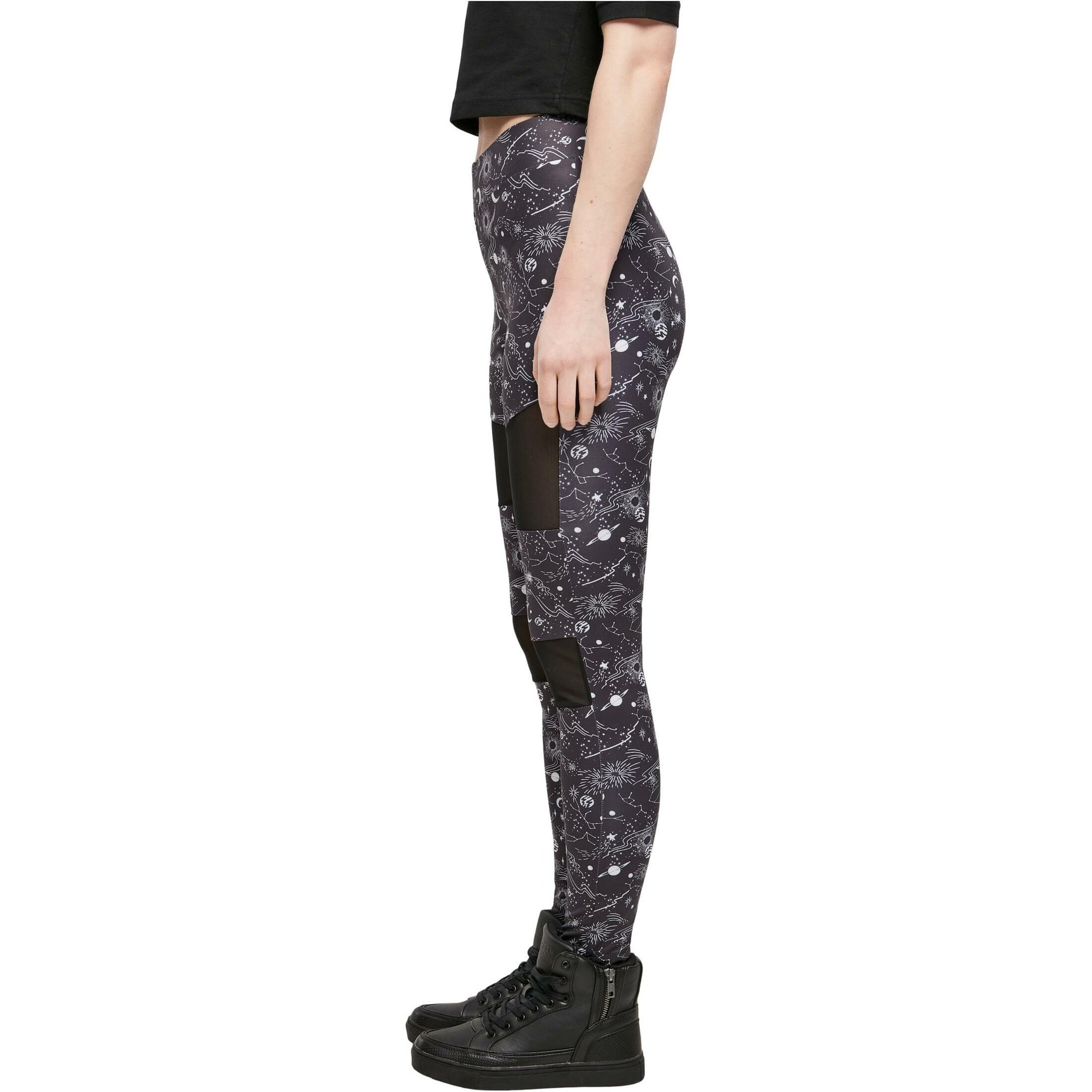 bedruckte leggings für en tech mesh aop