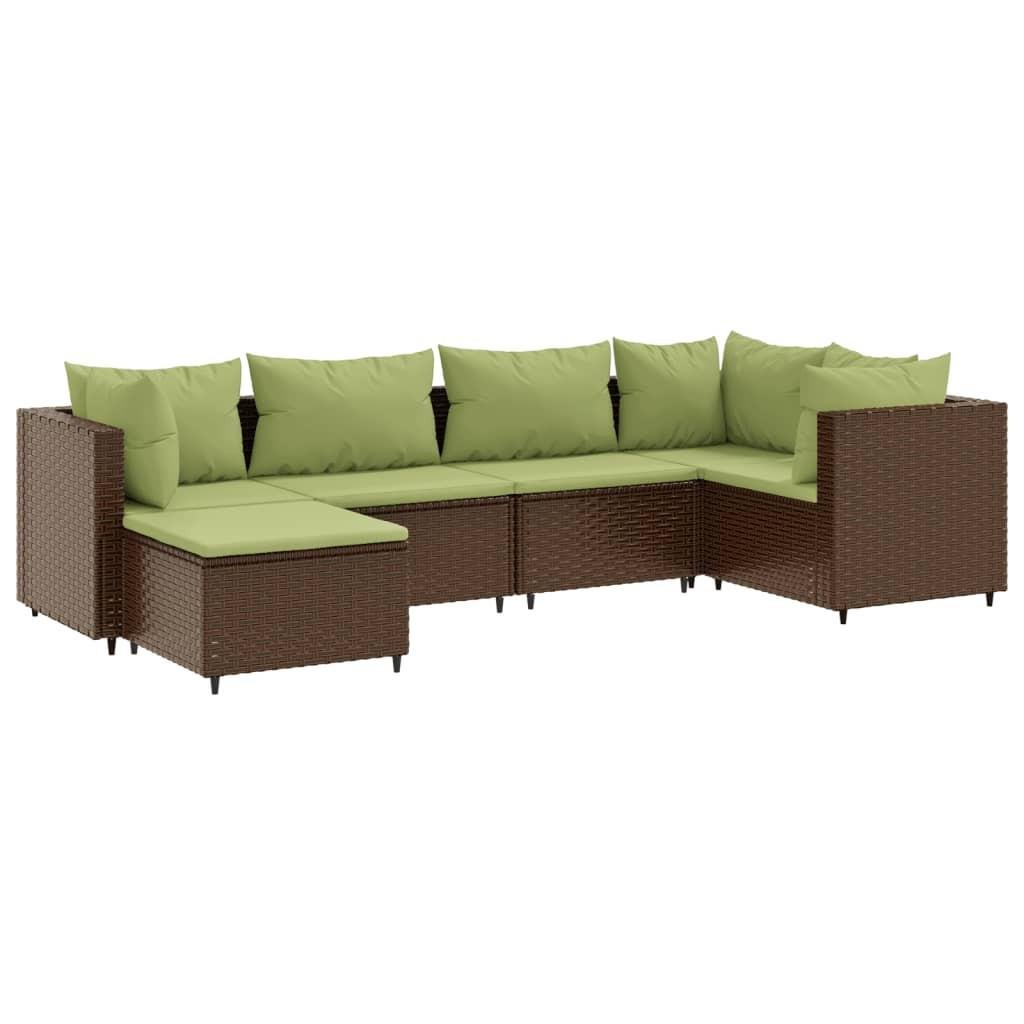Garten lounge set poly-rattan