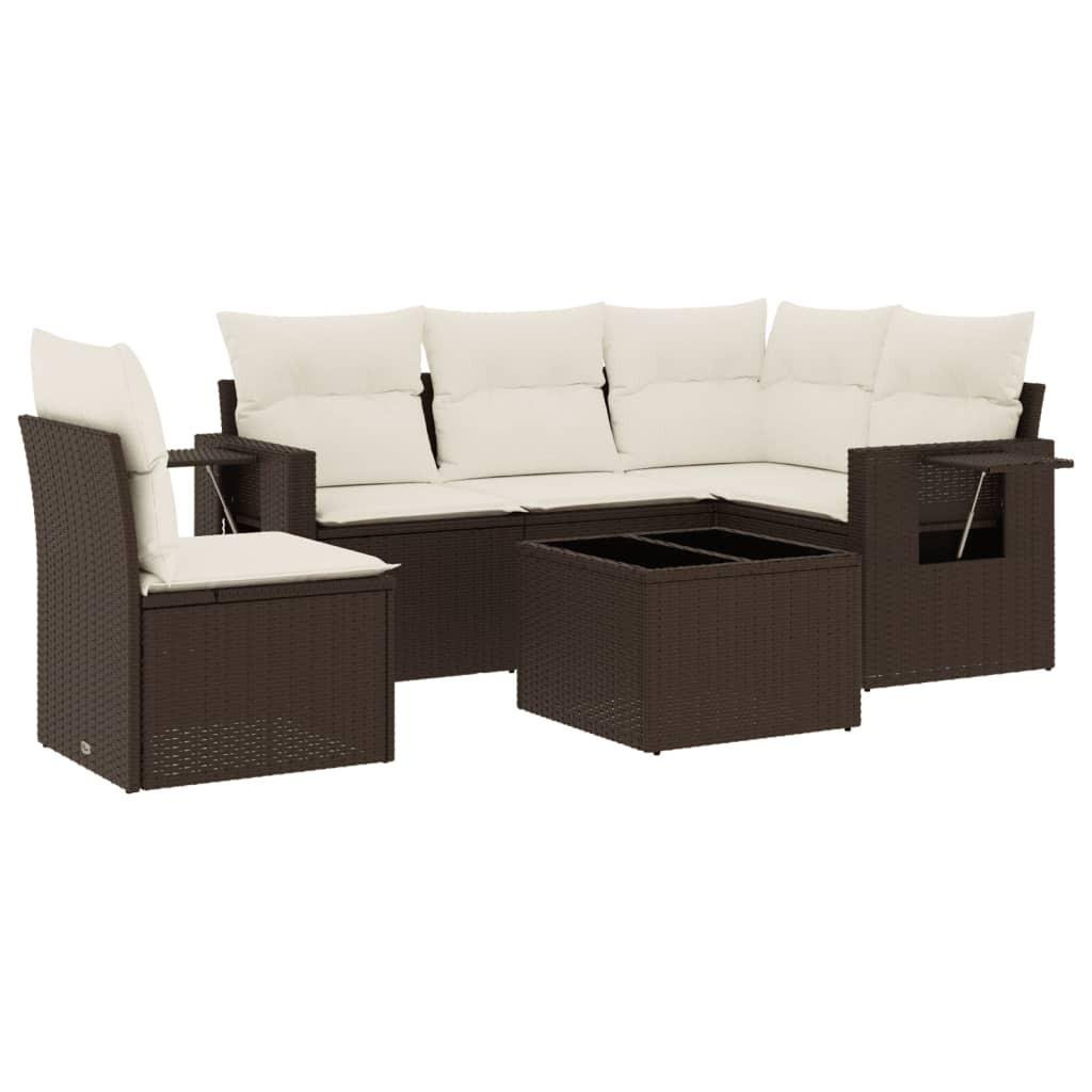 Garten sofagarnitur poly-rattan