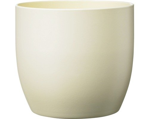 Übertopf Soendgen Basel Fashion Keramik Ø 13 cm H 12 cm perlmutt matt